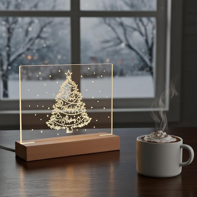 FRELWIM 13 x 9 Inch LED Drawing Writing Lumi Board - Image 3