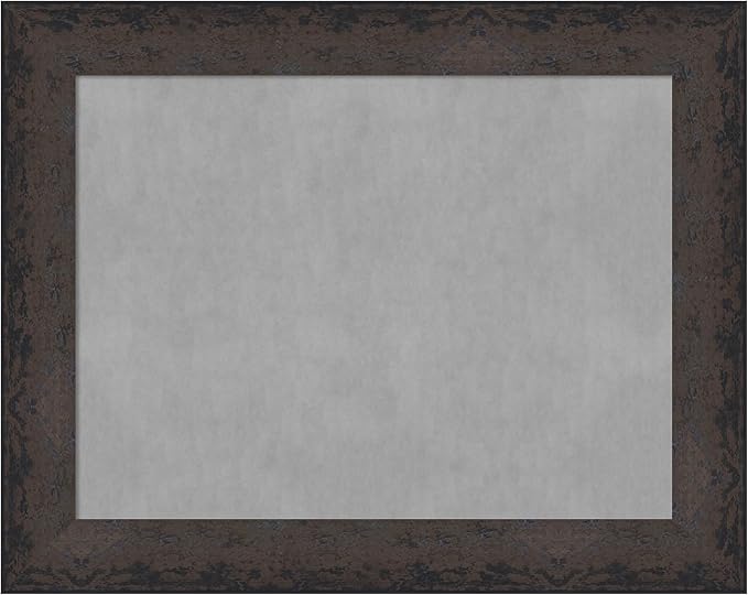 Amanti Art Black Framed Magnetic Board 23x29 Medium Vision Board by AmantiArt