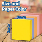 Bulk Personalized Sticky Notes 3"x3" – Custom Logo or Text Notepads, 50 Sheets - Image 2