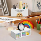 Goldendoodle Dog Gifts Pen Pencil Holder for Desk, Funny Golden Doodle Dog Gift Office Desk Accessories, Life Is Better with a Goldendoodle Pen Holders Organizer for Women Bathroom Decor