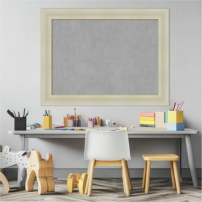 Amanti Art Silver Framed Magnetic Board 25x33 Medium Vision Board - Image 5