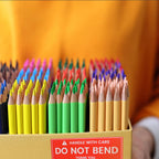 L LIKED 1x3 Inches 1000 Handle with Care - Do Not Bend Stickers | Thank You Shipping Warning Labels for Shipping, Packing & Moving, Permanent Adhesive
