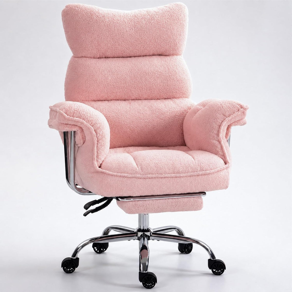 Dowinx Big and Tall Office Chair with Footrest, Ergonomic High Back Reclining...