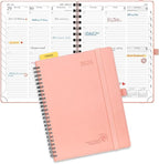 POPRUN 2026 Planner with Hourly Schedule, Vertical Layout by POPRUN