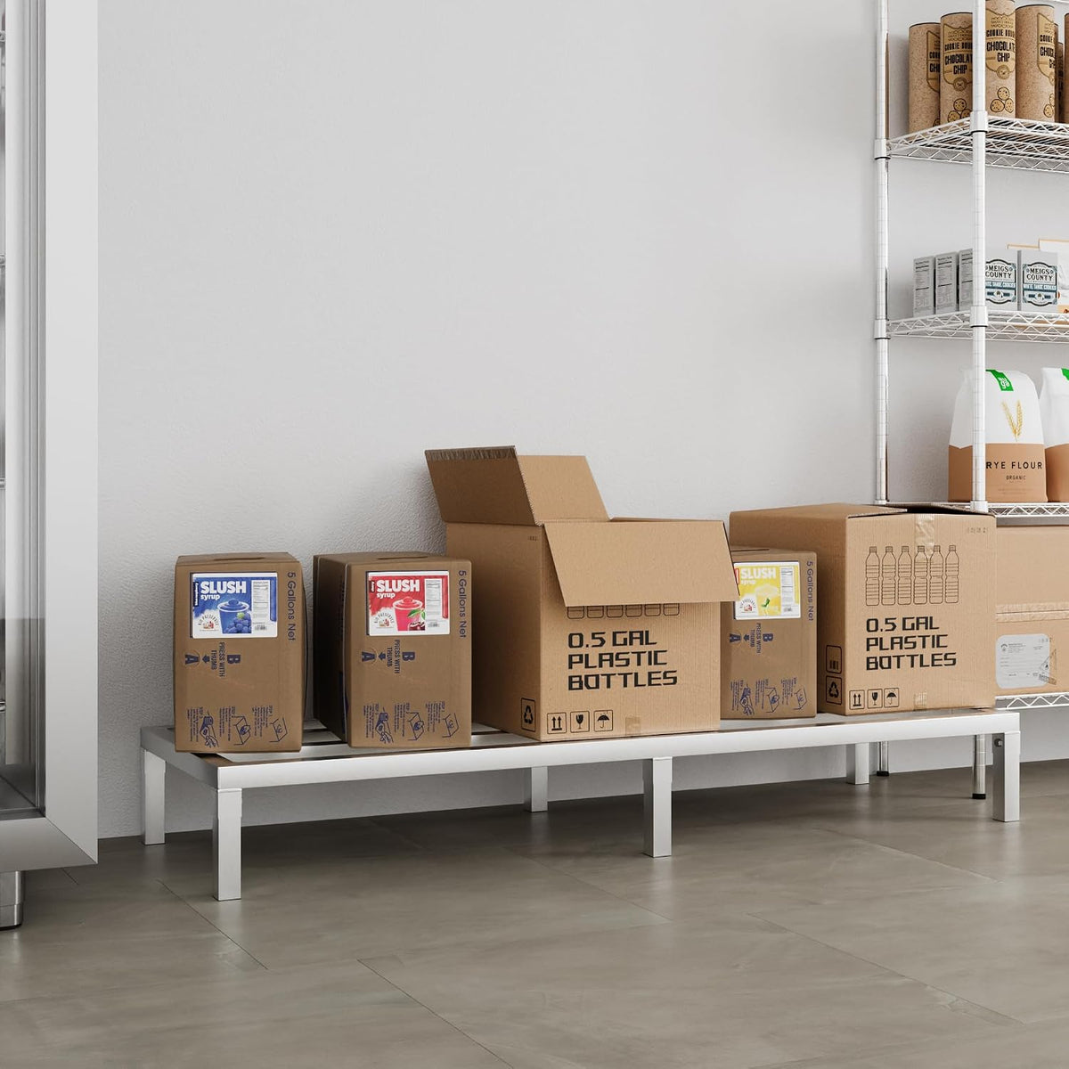 60" long x 20" wide | height: 8", package contents