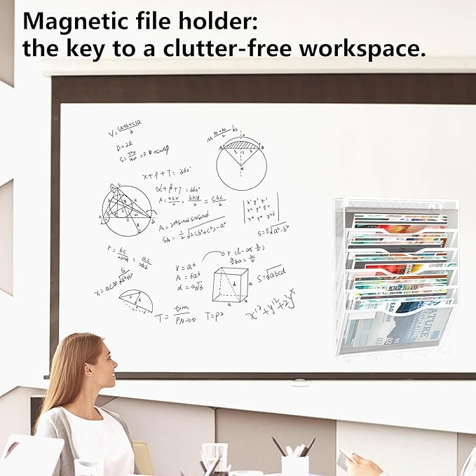 KZWKRG 6 Tier Magnetic File Holder - Image 8
