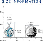 Compass Necklace for Women Men 925 Sterling Silver Pendant Urn Necklaces for - Image 4