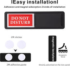 Do Not Disturb/Welcome Door Sign, Sliding Privacy Indicator Sign - Image 3