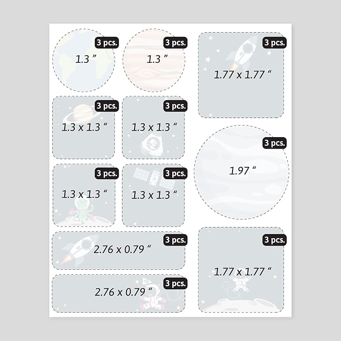 Large Name Labels for Kids - Image 5
