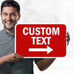Custom Arrow, Custom Directional Sign, Right Arrow, 12x18 Inches, Rust Free - Image 2