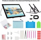 a4 light board for diamond painting - tracing, package contents