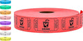 Tacticai 1000 Raffle Tickets, Single Roll by Tacticai
