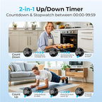 Allbean Magnetic Kitchen Timer for Cooking - Image 5
