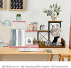 Jolitac Wood Desktop Shelf, Desktop Organizer Office Storage Rack Adjustable - Image 7