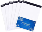 Mintra Office Legal Writing Pads – White Narrow Ruled Paper - Image 2