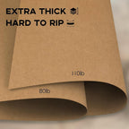 Heavy Weight 110lb Cardstock Brown Printer Paper, Goefun 100 Sheets Brown - Image 4