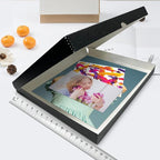 Lineco, Archival Folio Storage Box. Acid-Free, Metal Edge Boxboard, Clamshell - Image 3