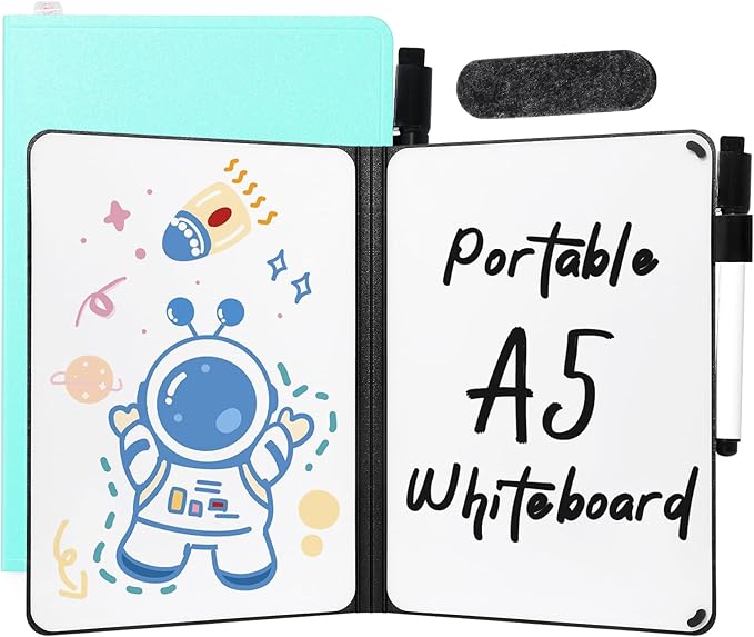 AGM Portable White Board Dry Erase, Double Sided Folding Whiteboards by AGM