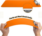 Mr. Pen- Plastic Clipboard, 12.5" x 9", 2 Pack, Orange Clipboard Plastic | Low-Profile Metal Clip with Retractable Hanging Hole