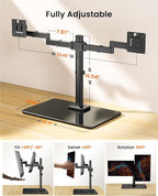 ErGear Freestanding Dual Monitor Stand - Image 3