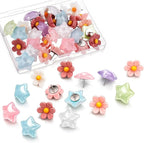 Sibba Thumb Tacks 30 PCS Colorful Cute Push Pins by Sibba