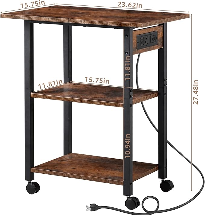 Lerliuo 3-Tier Printer Stand - Image 2