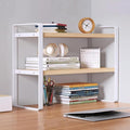 SIDIANBAN Desktop Organizer Shelf Office Storage Rack Computer Desk Bookshelf by SIDIANBAN