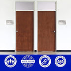 ADASigns Mechanical Closet Sign 7" W x 4" H - Image 6