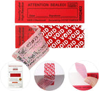 ChtepTamper 100 Pieces Total Transfer Tamper-Evident Stickers Security Labels by ChtepTamper