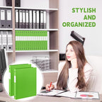 Henoyso 16 Pcs 3 Ring Binder 0.5 Inch Round Fits Letter Size 8.5'' x 11'' Paper - Image 4