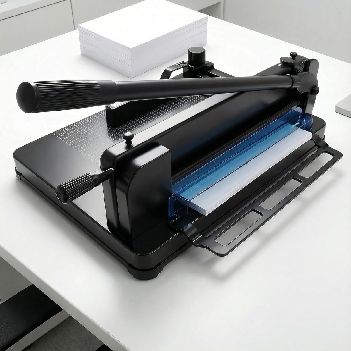 Heavy Duty Paper Cutter for A4 Paper, 12 Inch Guillotine Cutter