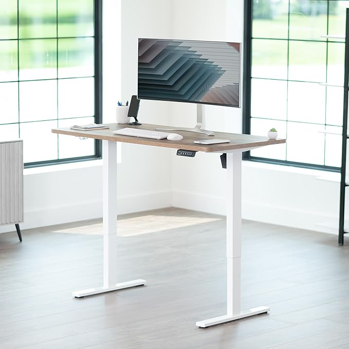 VIVO Electric 55 x 28 in Standing Desk, Memory Height Adjustment, 1B Series - Image 2