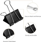 Amazon Basics Sturdy Binder Clips - Image 3