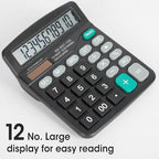6 Pack Calculator Bulk, 12 Digits Calculators Desktop - Image 2