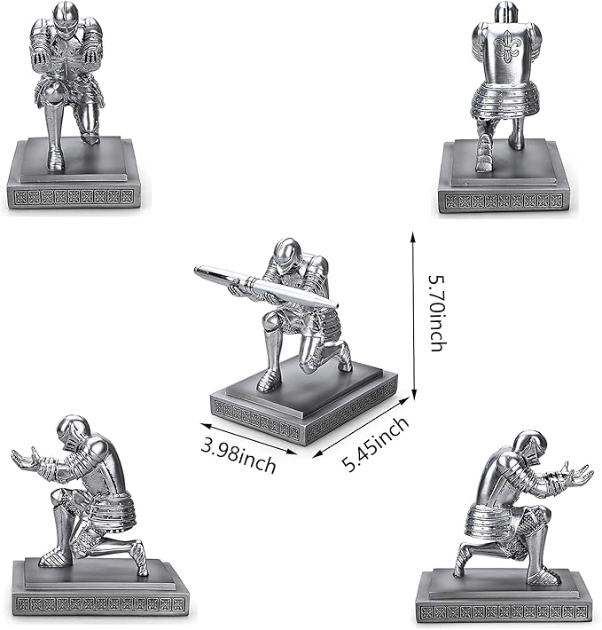 HDMbigmi Knight Pen Holder Pen Stand Desk Organizers and Accessories Resin - Image 7