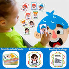 Children's Felt Expression Face DIY Activity Toy, Children's Social Emotional - Image 4