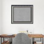 Amanti Art Silver Framed Magnetic Board 26x30 Medium Vision Board - Image 4