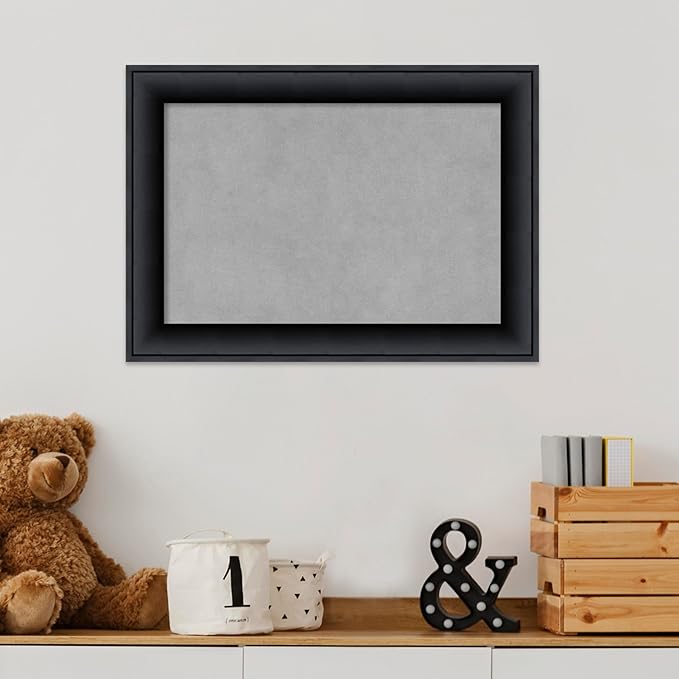 Amanti Art Black Framed Magnetic Board 15x21 Small Vision Board - Image 5