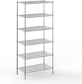 Regal Altair 24" Deep x 42" Wide x 96" Height Wire Shelving Kit | 6-Tier | NSF