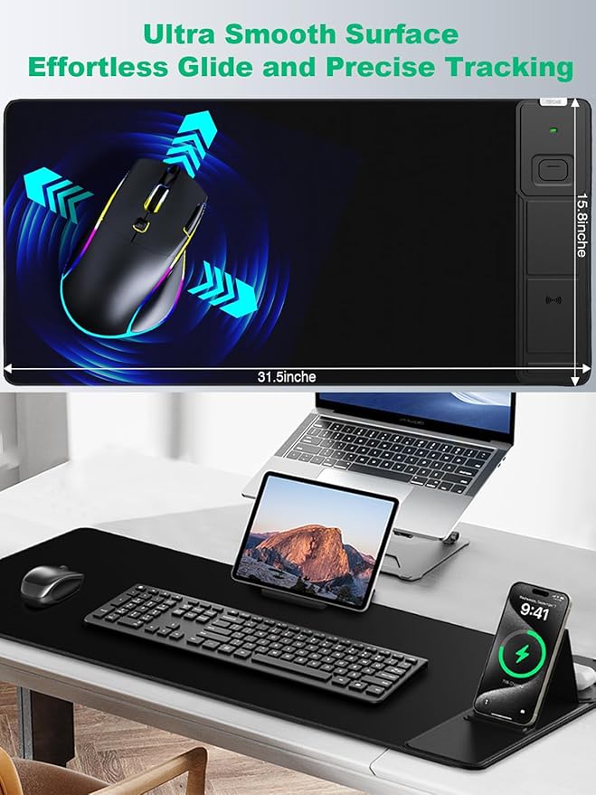 Mouse Pad, Office Desk Mat, Large Gaming Mousepad - Image 6