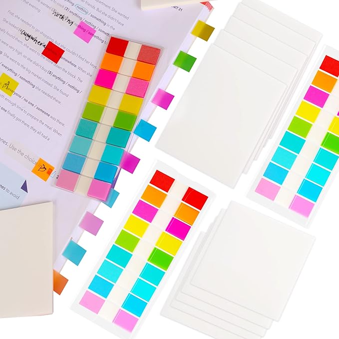 Golcellia Transparent Sticky Notes, See Through Sticky Note, Pastel Colorful - Image 8