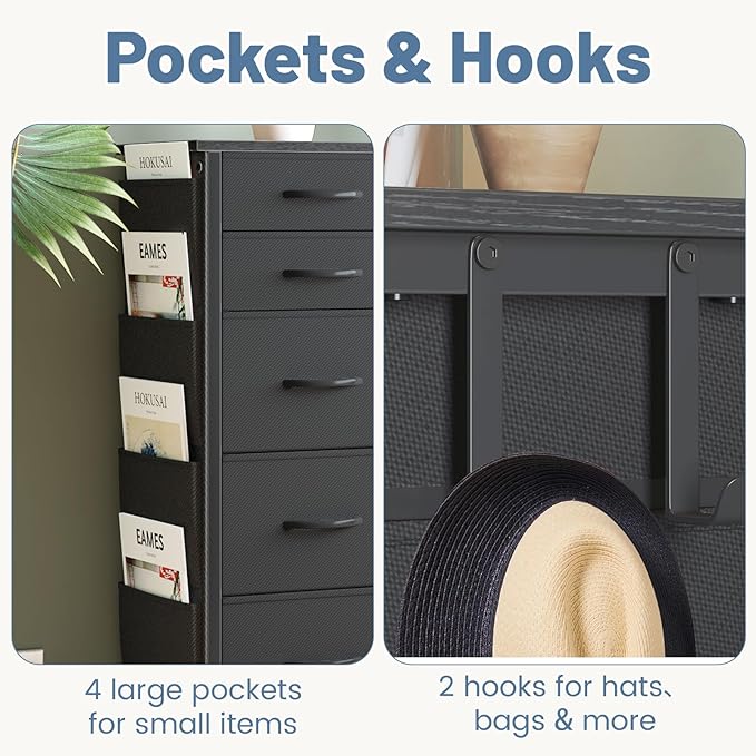 HCHQHS 47 Inch Dresser for Bedroom - Image 4