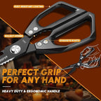 HUUSK Kitchen Scissors Set Black - Image 4
