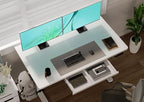 Claiks Standing Desk with Drawers, 48x24 Inch Electric Stand Up Desk - Image 2