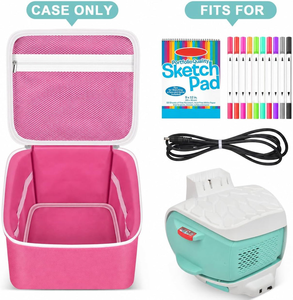 saika art projector case for flycatcher smart sketcher shown in use
