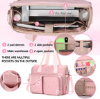 portable a4 light pad storage bag for diamond, side view