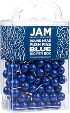 JAM PAPER Colorful Push Pins - Image 2