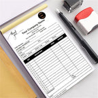 Custom Invoice Book in 3-Part /2-Part Receipt Book - Image 3