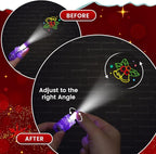 LovesTown 24PCS Christmas Party Favors Flashlights, Glow in The Dark Christmas - Image 4