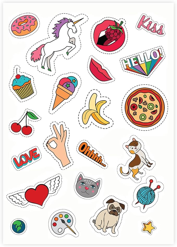 8.5" x 11" Full Sheet Label Sticker Paper - Image 6